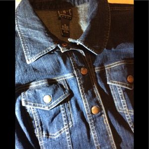 INC Jean jacket 1X